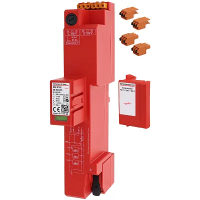 DEHN Kombi-Ableiter DSH ZP B2 SG TNC 255 | Typ 1+2+3 Überspannungsschutz | TN-C 3-polig | 230V | 22,5kA