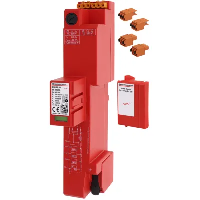 DEHN Kombi-Ableiter DSH ZP B2 SG TT 255 | Überspannungsschutz Typ 1+2+3 | TT/TN-S 230V | 30kA | 4-polig | IP30