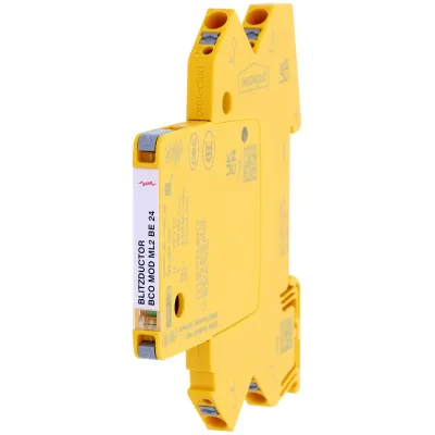 DEHN Kombi-Ableiter BCO ML2 BE 24 | 927224 | Blitzschutz 24V DC | 2 Einzeladern | Push-in | Hutschiene TS35 | 6mm