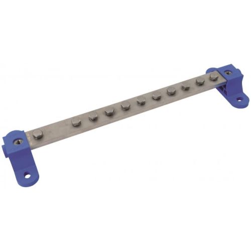 Bild: DEHN PAS EX 11AP M10 V2A PA-Schiene f. EX-Bereich Zone 1/21 2/22 für 11x Kabelsc