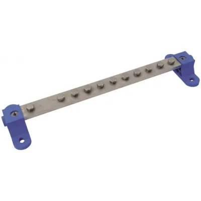 DEHN Potentialausgleichsschiene PAS EX 11AP M10 V2A 472421 | Ex-Zonen 1/2 21/22 | 11 Anschlüsse | Edelstahl | modular