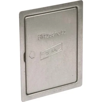 DEHN Revisionstür RTUP230X180SVSTTZN 476100 | Unterputz | 230x180mm | Stahl feuerverzinkt | mit Schnappverschluss