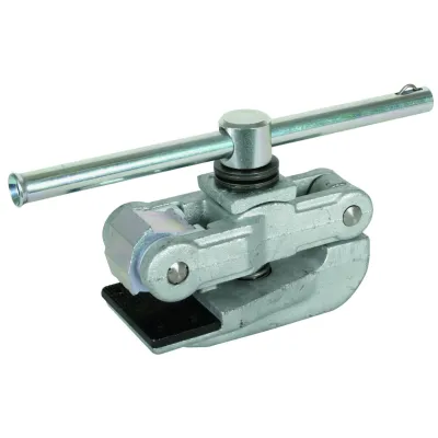 DEHN Schienenanschlussklemme SAK PFE KN 792450 | Erdungsklemme Schiene S49/S54/S64/UIC60 | 50mm² | 34kA