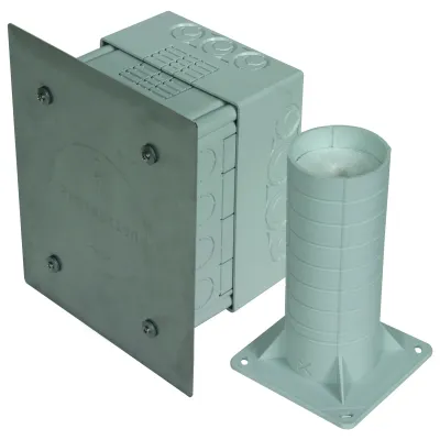 DEHN Trennstellenkasten TSKS WDVS 185x145x90mm 476055 | WDV-System | Kunststoff | UV-stabil | witterungsbeständig | grau