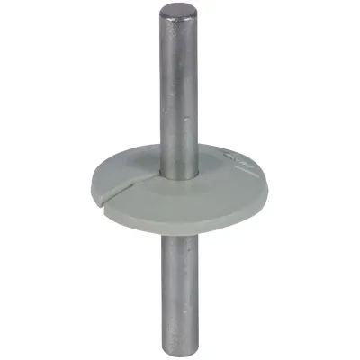 DEHN Tropfwasser-Schutzscheibe 276056 | D37mm | H4,7mm | B7,5mm | Kunststoff | grau