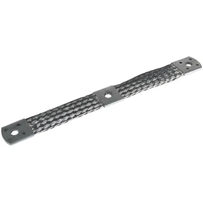 DEHN Überbrückungsband 377115 | Aluminium 50mm² | Länge 300mm | nach DIN EN 62561-1 | unbehandelt