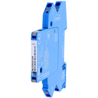 DEHN | Überspannungsableiter BCO ML2 BD EX 24 | Typ 3 24VDC 0,5A | Modular | Hutschiene TH35 | Push-in-Klemme