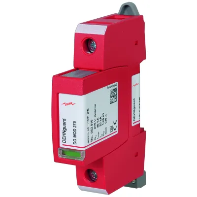 DEHN Überspannungsableiter DG S 275 FM 952090 Typ 2 | 1-polig | 275V AC | Hutschiene | Fernmeldekontakt | IP20