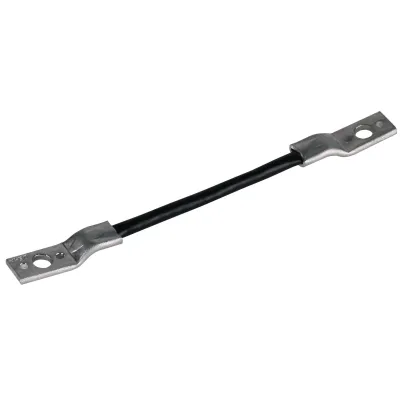 DEHN Überbrückungsseil 377510 | Kupfer 16mm² | 500mm Länge | DIN EN 62561-1 | 2 Alu-Kabelschuhe | unbehandelt