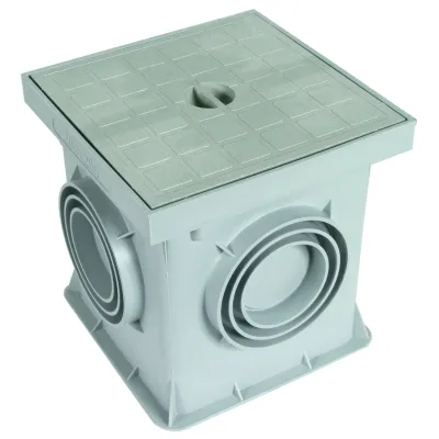 DEHN UF-Trennstellenkasten 549051 | Trennkasten für Unterflurmontage | Kunststoff unbehandelt | 200x200x205 mm