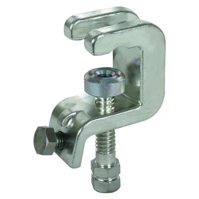 DEHN Universalklemme UK 30 SK 773130 | Erdungsklemme 30mm | 16-120mm² | Spindel 6-kant | 33,5kA | Verdrehschutz