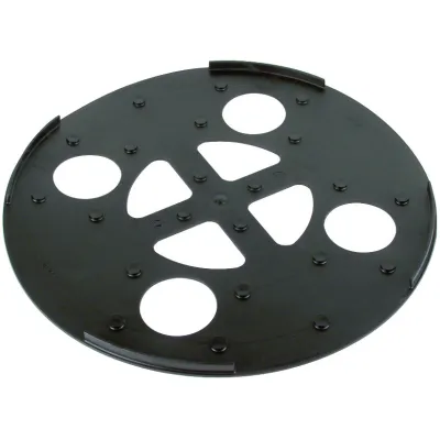 DEHN Unterlegplatte Kunststoff D370mm sw ULP KS D370 SW