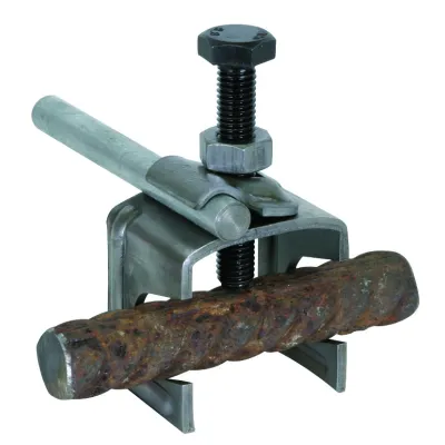 DEHN Verbindungsklemme 308035 | T-/Kreuz-/Parallel-Verbinder | für Rundleiter 6–22 mm | Flachleiter 40 mm | Stahl