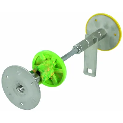 DEHN Wanddurchführung 478540 | Blitzschutz/Erdung Weiße Wanne | druckwasserdicht | Edelstahl V4A | 350-400mm | M10/M12