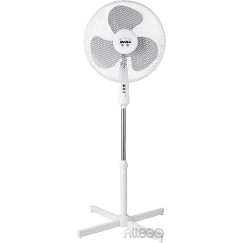 Bild: Deko Standventilator B 418 Stratos weiß 39 cm 45 W, 126 cm hoch