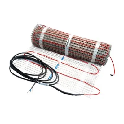 DEVI Dünnbettheizmatte 140F0445 | 150 W/m² | 1 m² | selbstklebend | 230V | extra flach | Feuchtraum geeignet