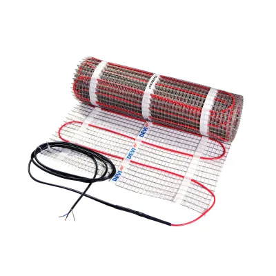 DEVI Dünnbettheizmatte 83030580 | Fußbodenheizung selbstklebend | 7 m² | 150 W/m² | 1050 W | mit Regler