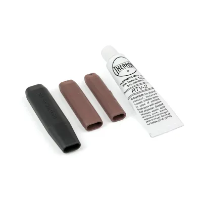 DEVI EasyConnect Endabschluss-Set EC-ETK 98300872 | 2 Endkappen | IP68 | 240V 16A | -40°C bis 100°C