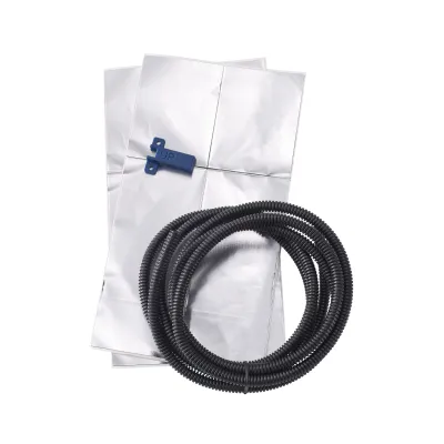 DEVI Montageset für devicell 18-055300 Leerrohr DN10, Fühlerhülse und Alufolie