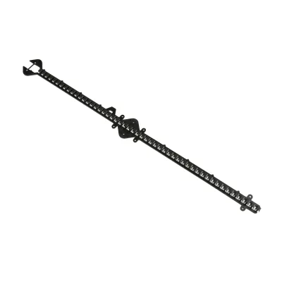 DEVI Montagestege f.Heizleitung 1m/Raster 10mm, sw 19805220