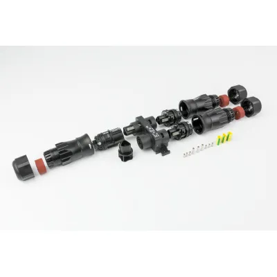 DEVI Heizband-Verbindungsmodul EasyConnect EC-T2 | T-Abzweig 2 Heizbänder | IP68 | 240V | 16A | -40°C bis 100°C