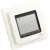 Bild: DEVI Uhren-Thermostat DEVIreg Touch 140F1064 | Touchscreen Timer | 230V 16A | Fußbodenheizung digital | Rahmen / reinweiß (RAL9010)