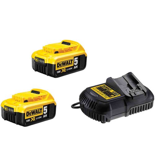 Bild: DeWalt Akku-Starter Kit mit Schnelllader DCB 115 P2 2x18,0V/5,0Ah