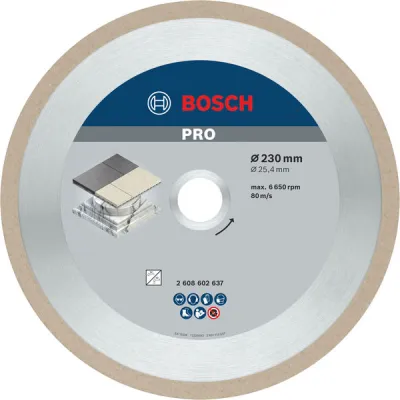 Diamanttrennscheibe Best for Ceramic, Ø 230mm (Bohrung 25,4mm)