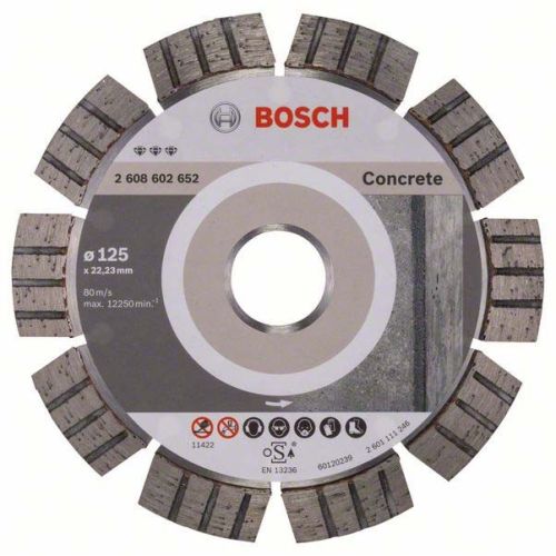 Bild: Diamanttrennscheibe Best for Concrete, Ø 125mm (Bohrung 22,23mm)