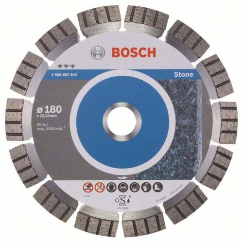 Bild: Diamanttrennscheibe Best for Stone, Ø 180mm (Bohrung 22,23mm)