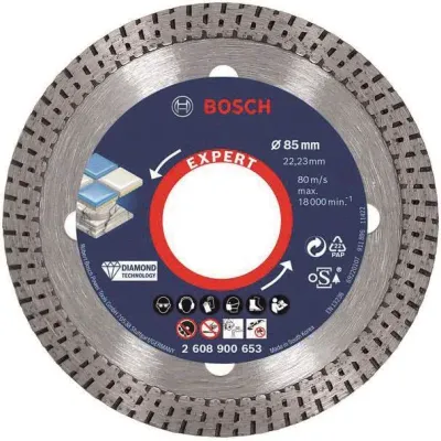 Diamanttrennscheibe Expert HardCeramic, Ø 85mm (Bohrung 22,23mm)