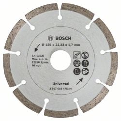 Diamanttrennscheibe Universal, Ø 125mm (Bohrung 22,23mm)