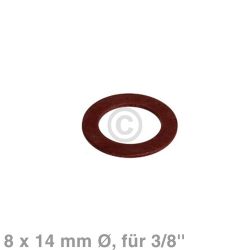 Dichtung Fiberdichtring 8x14mmØ für 3/8" Sanitäranwendungen 1Stk DGS/VS4