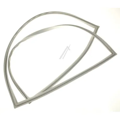 Dichtung Kühlschranktür für Kühlschrank Haier 49046203 silberfarben, Gummi