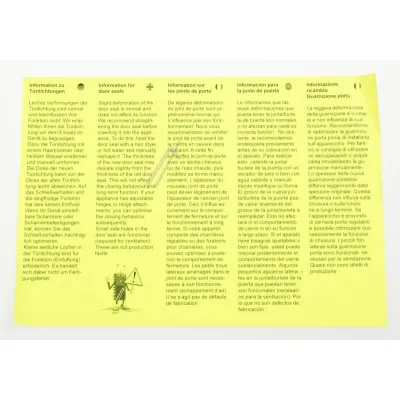 Dichtungsring für Kühlschrank Beko C00866502 Türdichtung