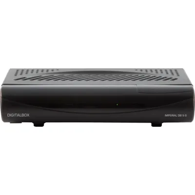 Imperial DVB-S Receiver DB 5 S / 77-556-00 | HD Supported | Single Tuner | Free to Air | EPG | SCART | Schwarz