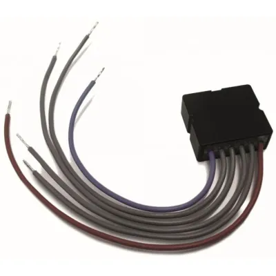 digitalSTROM Automatisierungsklemme SW-AKM200 | 4-fach | Anschluss bis 4 Sensoren | 230V | LED-Anzeige | Schwarz