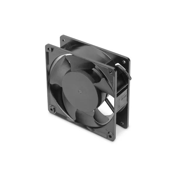 DIGITUS Ersatzlüfter DN-19 FAN | Lüfter für Netzwerk- und Serverschränke | 138 m³/h | 120x120x37 mm | schwarz