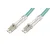 Bild: DIGITUS LWL Patchkabel DK-2533-07/3 | Multimode OM3 | LC-LC Duplex | 7m | 50/125µm | türkis