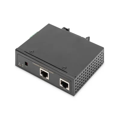 DIGITUS Industrieller Gigabit PoE++ Splitter DN-651111 | 802.3bt | 95W | wählbare Spannung 12V/16V/24V/48V | IP30