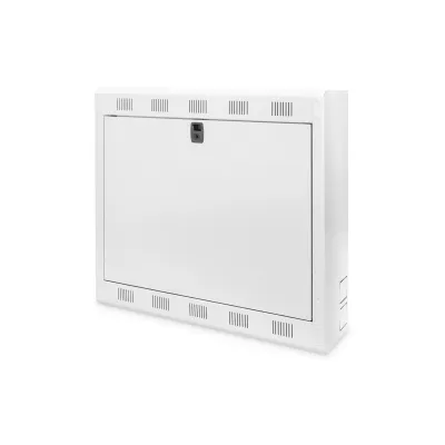 DIGITUS Wandgehäuse DN-DVR-1 für DVR-Systeme | 19 Zoll | 3HE | 550x580x160 mm | abschließbar | Stahl | IP20 | grau