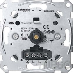 Dimmer Dreh/Druckkn 40-600W indukt UP