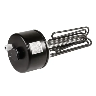 DIMPLEX Flanschheizung FLHU 70 | 338070 | Elektro-Heizflansch 4kW | 400V | 30–80°C einstellbar | Edelstahl | 360mm