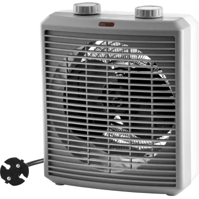 DIMPLEX Heizlüfter DFH 22 | 2,0 kW Standheizlüfter | Thermostat | Frostschutz | Überhitzungsschutz | Grau