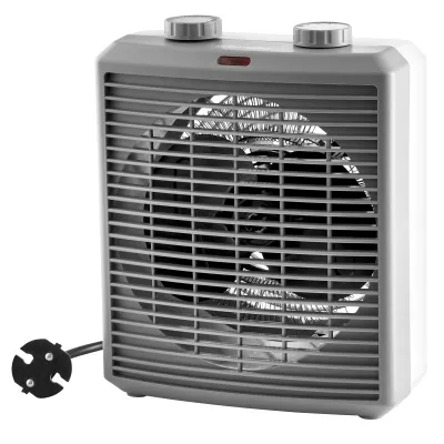 DIMPLEX Heizlüfter DFH 22 | 2,0 kW Standheizlüfter | Thermostat | Frostschutz | Überhitzungsschutz | Grau