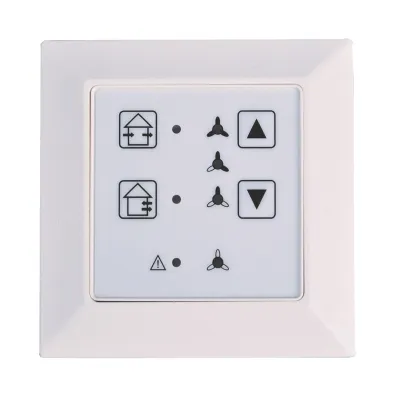 Dimplex Kompaktregelung KREG DL 40 | Steuerung für DL 40 AirUnit | bis 6 Geräte | Aufputz/Unterputz | 381490 | weiß