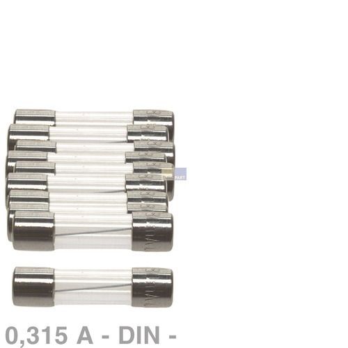 Bild: DIN-Sicherung 0,315A träge 5x20mm Feinsicherung 10Stk Saeco Philips