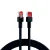 Bild: EFB K5515.3 Patchkabel Cat.6 | RJ45 S/FTP | 3m | halogenfrei LSZH | PoE-fähig | schwarz