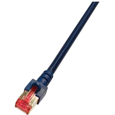 EFB K5515.3 Patchkabel Cat.6 | RJ45 S/FTP | 3m | halogenfrei LSZH | PoE-fähig | schwarz