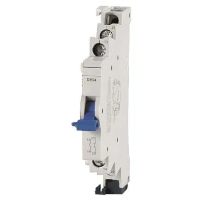 Doepke Hilfsschalter DHi 4 09917985 | Zubehör für DLS 6 | 1 Schließer 1 Öffner | 10A | 230V AC | 0,5TE | Nachrüstbar